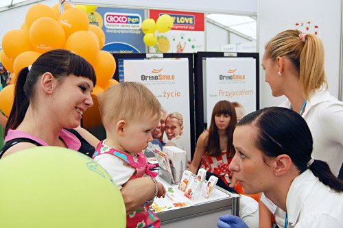 Praktyka Ortodontyczna OrthoSmile na Targach Mother&Baby we Wrocławiu