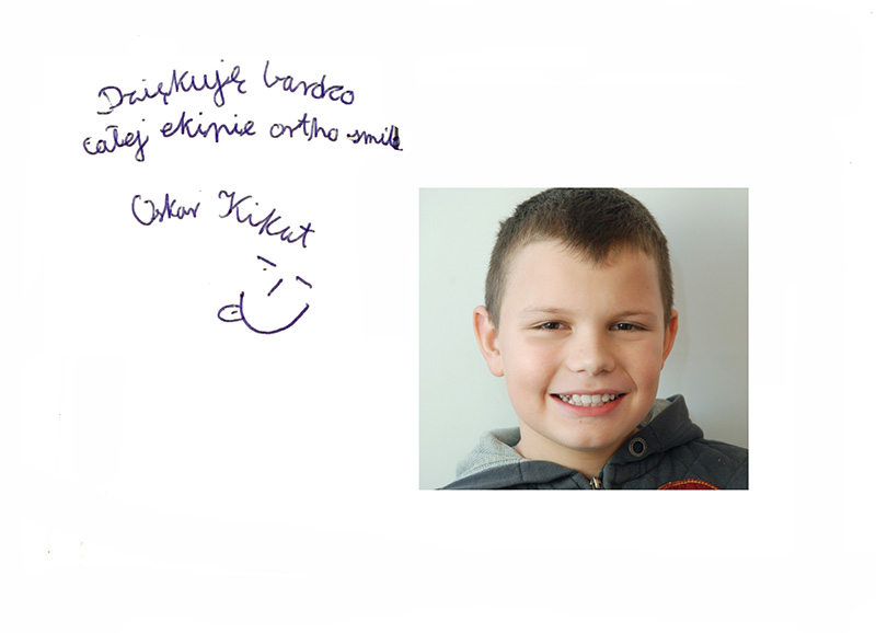 Book of Patients - testimonials and compliments from our patients. Orthosmile – orthodontic practice in Wrocław, Poland